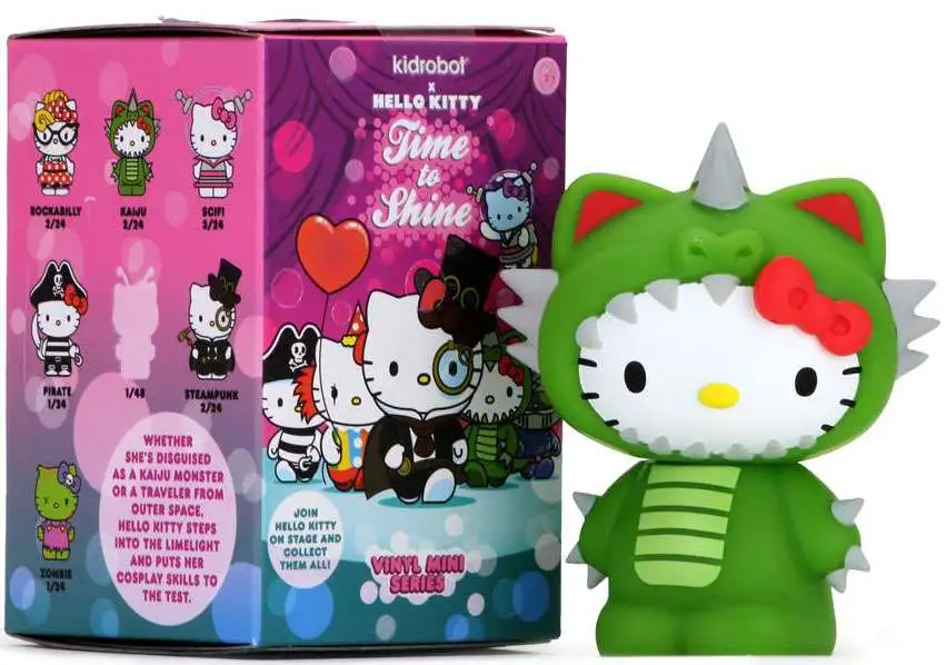 Kidrobot X Hello Kitty Time To Shine 3" Steampunk Vinyl Mini Toy 