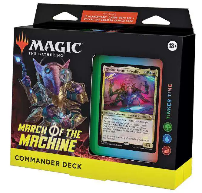 Magic The Gathering Trading Card Game Commander 2014 Peer Through Time Deck  Wizards of the Coast - ToyWiz