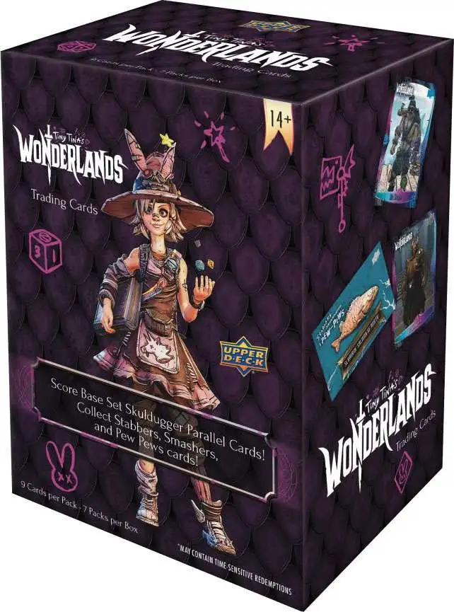 Borderlands Upper Deck Tiny Tina's Wonderland Trading Card BLASTER Box [7 Packs]