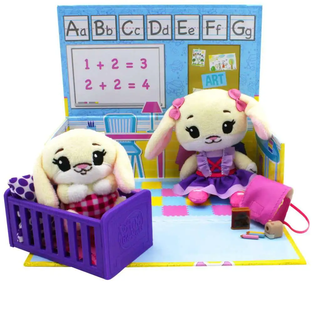 Details about   TINY TUKKINS *Preschool Playtime Set* Big Sister Baby DOG Plush Accessories Crib 