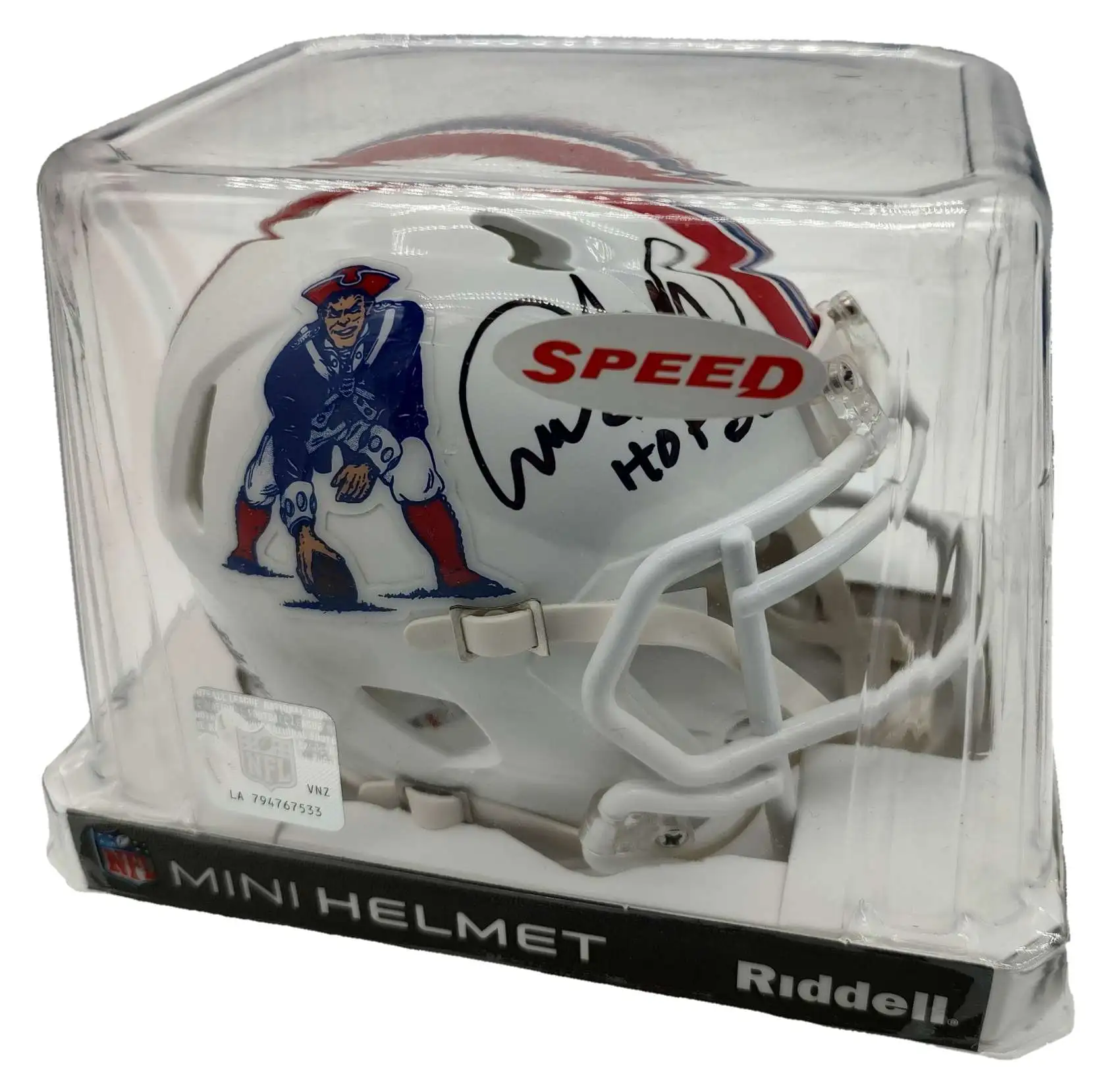 2022 Tristar Hidden Treasures Autographed Football Mini Helmet