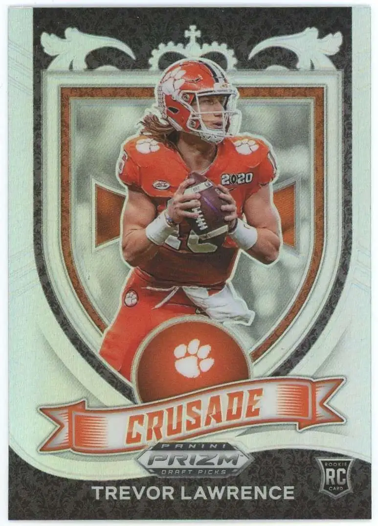 NFL 2021 Panini Prizm Draft Picks Single Card Silver Trevor Lawrence