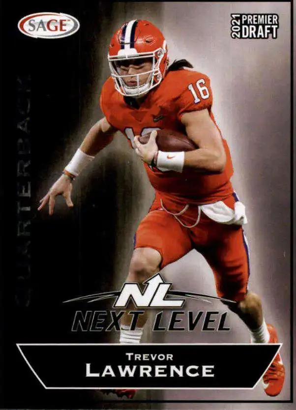 NFL 2021 Premier Draft Black Trevor Lawrence #162 [Rookie]