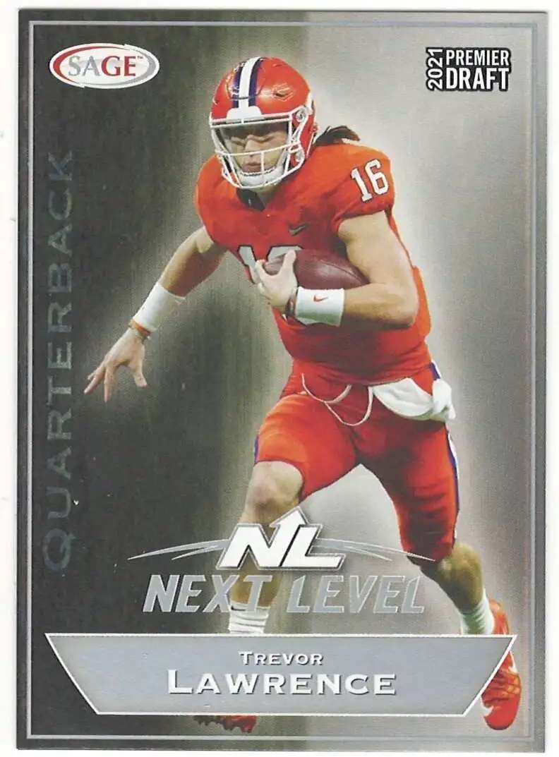 NFL 2021 Premier Draft Silver Trevor Lawrence #162 [Rookie]