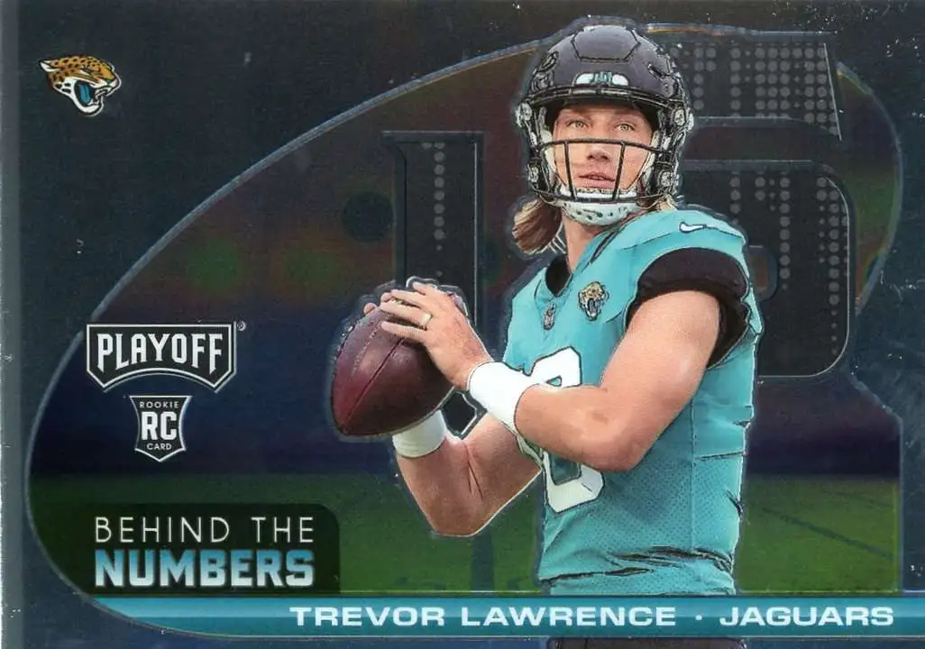 NFL 2021 Panini Playoff Trevor Lawrence BTN-TLR [Rookie, Behind The Numbers]