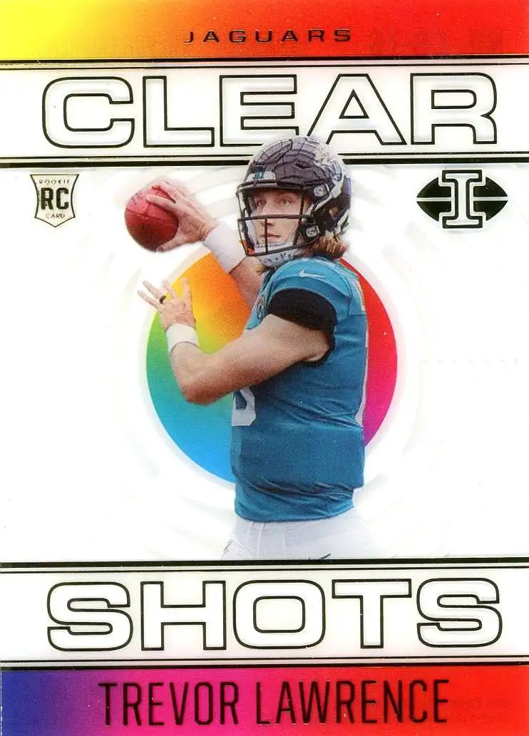NFL 2021 Panini Illusions Clear Shots Trevor Lawrence CS-16 [Rookie]