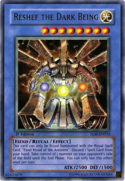 YuGiOh The Lost Millennium Single Card Ultra Rare Reshef the Dark