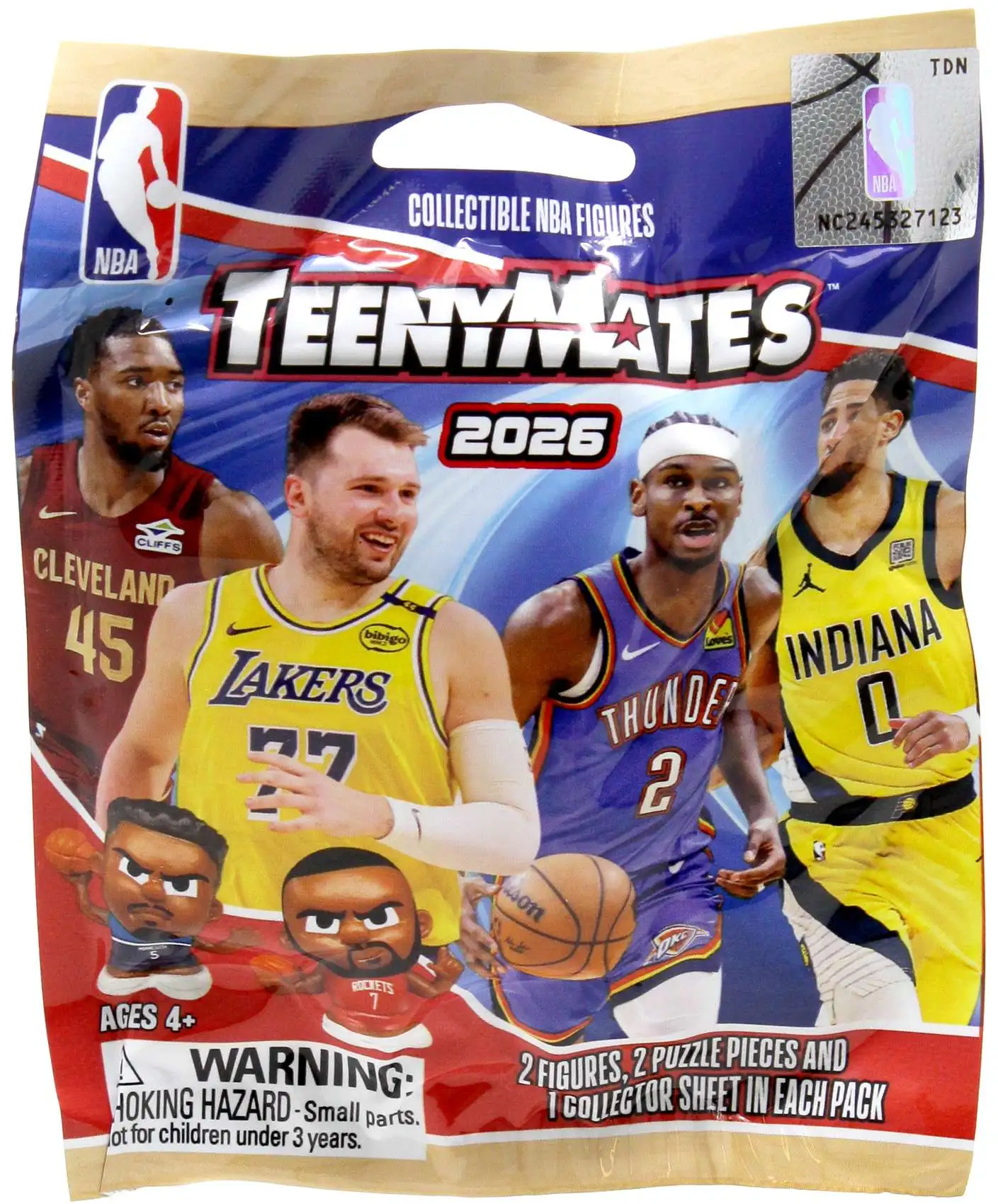 NBA TeenyMates Basketball Series 11 Mystery Pack