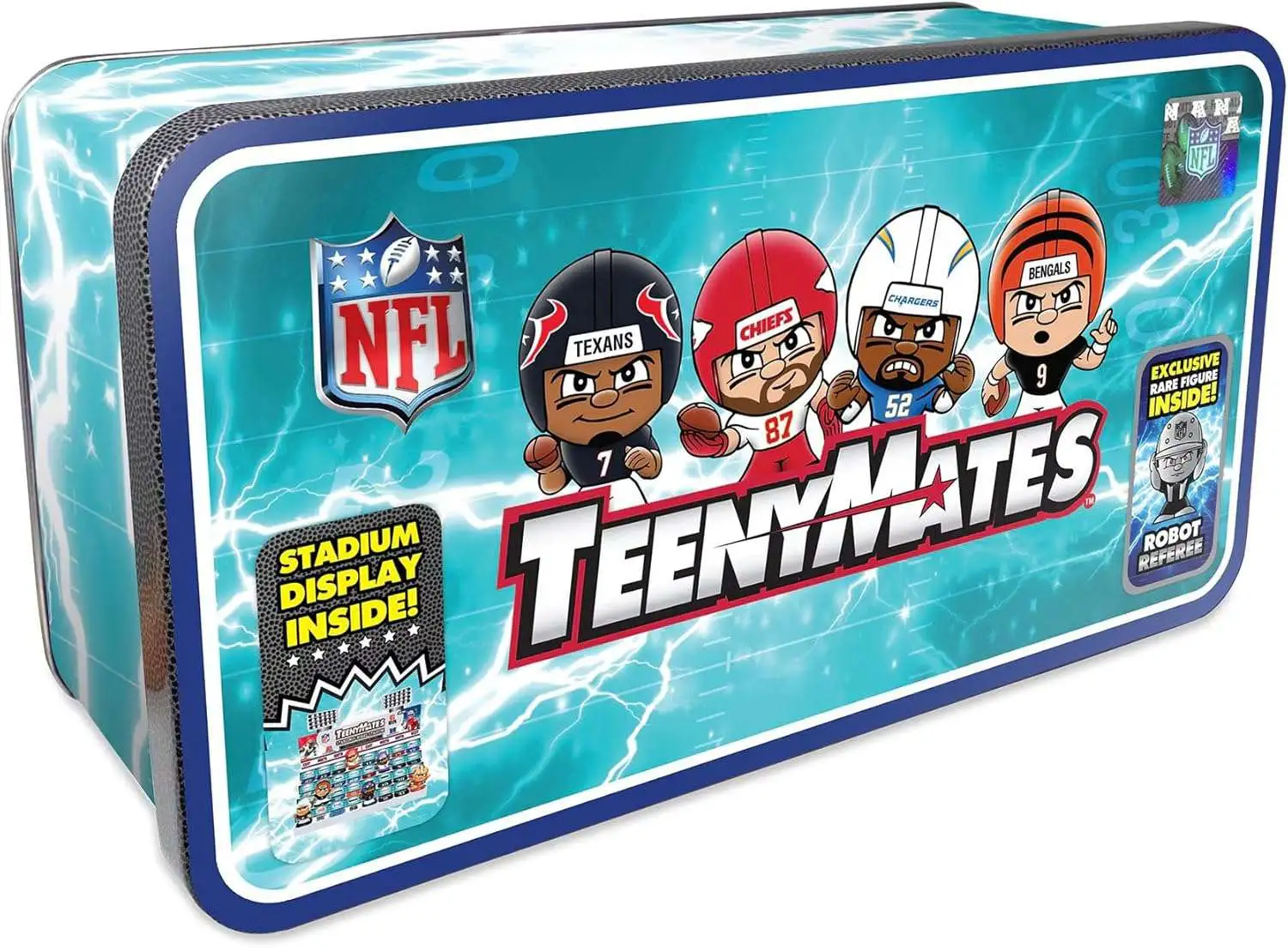 NFL TeenyMates 2026 Football Series 14 Collector Tin Set 3 Packs