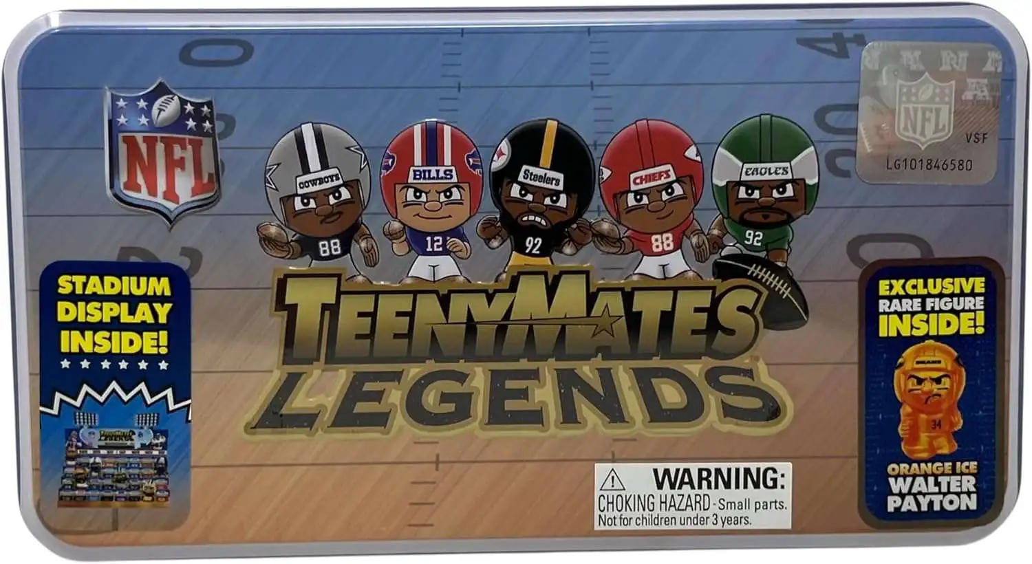 NFL TeenyMates 2025 Football Legends Series 4 Collector Tin