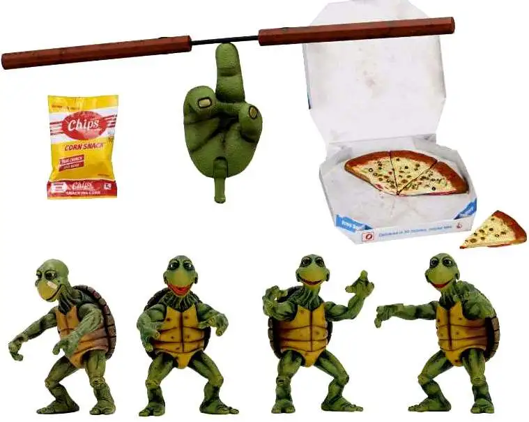 NECA Teenage Mutant Ninja Turtles Quarter Scale Baby Turtles Action Figure [1990 Movie]