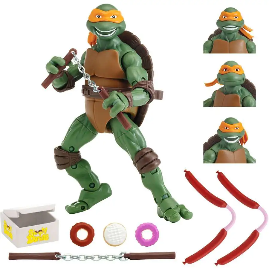 Teenage Mutant Ninja Turtles The Secret of the Ooze Classics Collection  Michelangelo Exclusive 6 Action Figure Playmates - ToyWiz