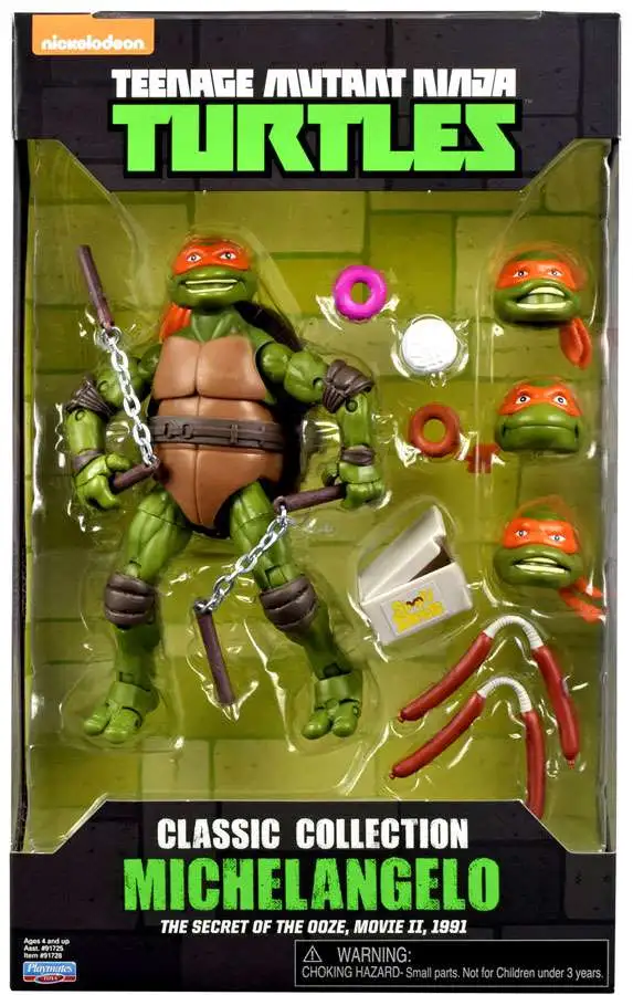 Teenage Mutant Ninja Turtles The Secret of the Ooze Classics Collection Michelangelo Exclusive Action Figure