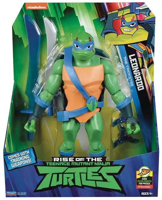 Teenage Mutant Ninja Turtles Nickelodeon Rise of the TMNT Leonardo Giant Action Figure [Odachi Sword & Throwing Stars]