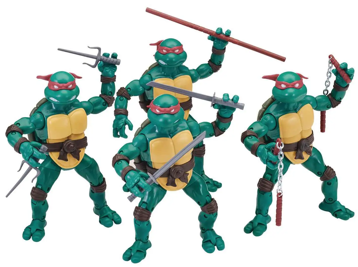 Teenage Mutant Ninja Turtles Elite Series Michelangelo, Leonardo