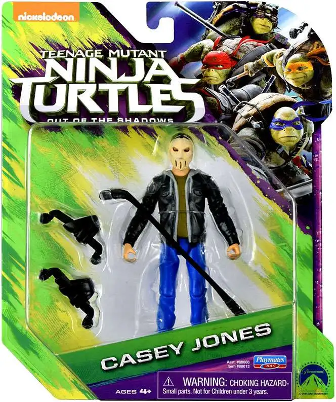 Teenage Mutant Ninja Turtles Out of the Shadows Casey Jones Action Figure [Mask On]