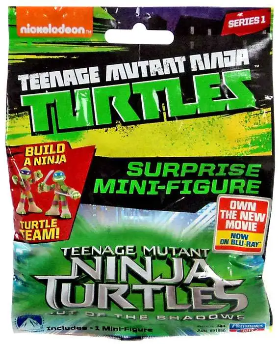 Teenage Mutant Ninja Turtles Out of the Shadows Series 1 Mini Figure 2-Inch Mystery Pack