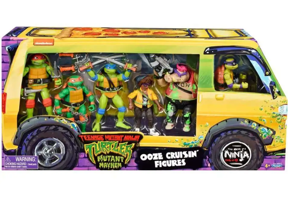 Teenage Mutant Ninja Turtles: Mutant Mayhem 4.5” Donatello Basic Action  Figure by Playmates Toys