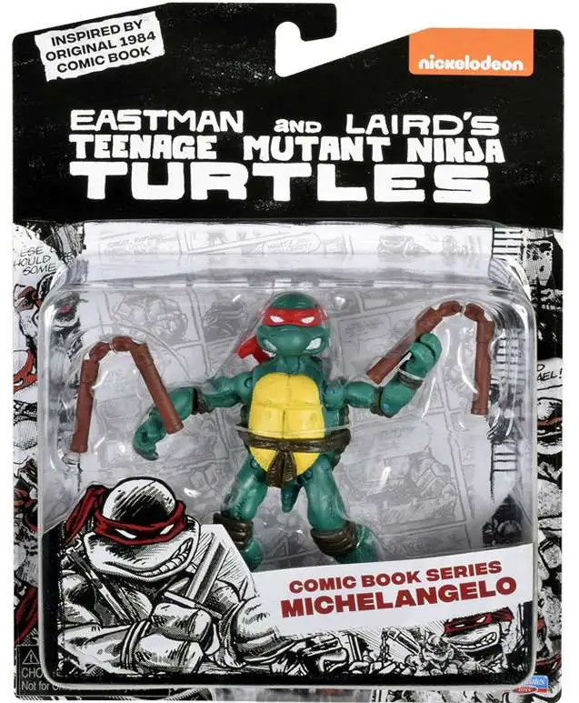 Teenage Mutant Ninja Turtles Eastman & Laird's Comic Book Series  Michelangelo Action Figure [Inspired by Original 1984 Comic]