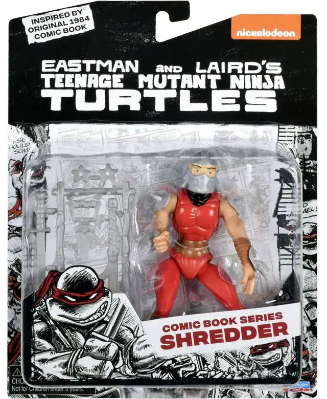 Teenage Mutant Ninja Turtles Eastman Lairds Comic Book Series Shredder 4.5  Action Figure Inspired by Original 1984 Comic Playmates - ToyWiz