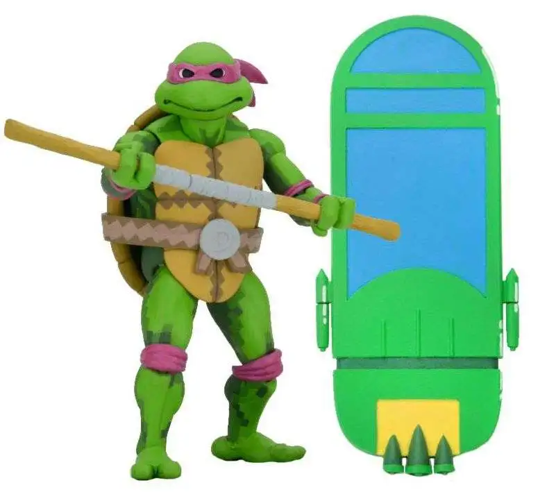 NECA Teenage Mutant Ninja Turtles Turtles in Time Series 1 Donatello Action Figure
