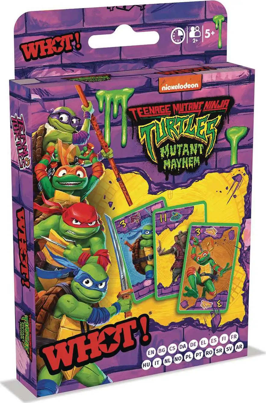 Teenage Mutant Ninja Turtles WHOT! Card Game (Pre-Order ships July)