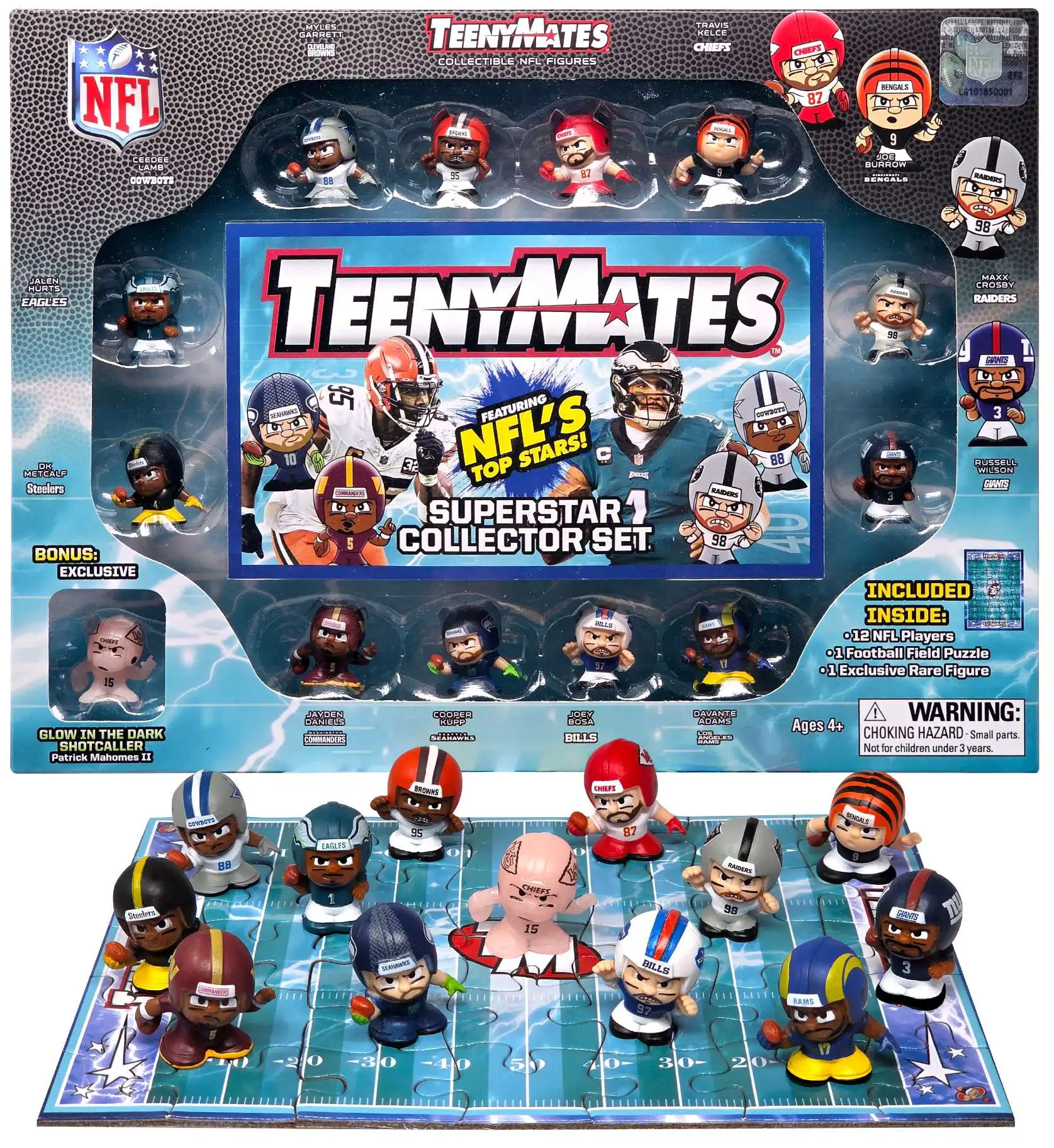 【未開封品】NFL公式フィギュア 14体セット NFL TeenyMates 2026 Football Series 14 Collector Gift Set Party