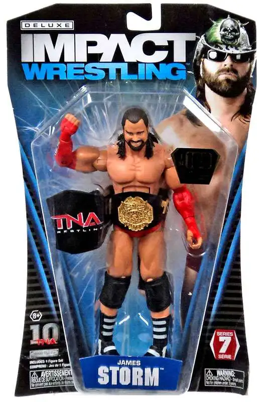 TNA Wrestling Deluxe Impact Series 7 James Storm Action Figure