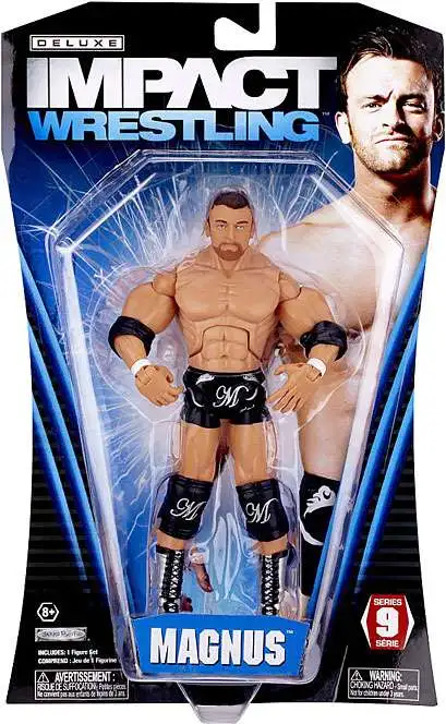 TNA Wrestling Deluxe Impact Series 9 Magnus Action Figure Jakks 