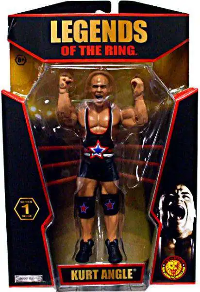 TNA Wrestling Legends of the Ring Series 1 Kurt Angle Action Figure [Damaged Package]