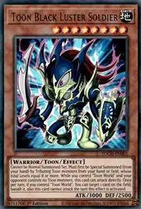 YuGiOh Toon Chaos Ultra Rare Toon Black Luster Soldier TOCH-EN001