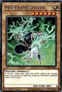 YuGiOh Toon Chaos Rare PSY-Frame Driver TOCH-EN025