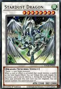 YuGiOh Toon Chaos Rare Stardust Dragon TOCH-EN050
