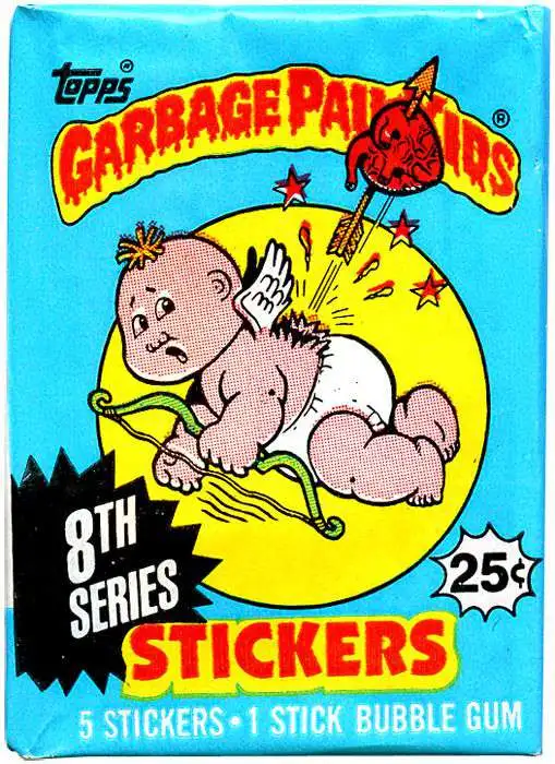 2004 Garbage Pail Kids All New Series 5 ANS 5 Unopened Sticker Pack from Box 