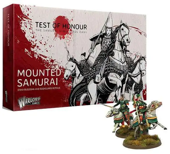 Test of Honour Mounted Samurai Miniatures Warlord Games - ToyWiz