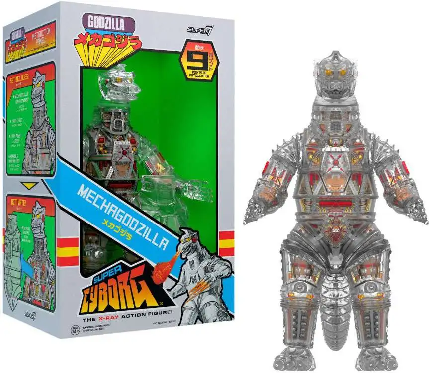 TOHO Super Cyborg Mechagodzilla Action Figure [Clear]