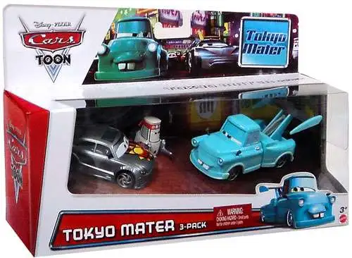 Disney / Pixar Cars Cars Toon Multi-Packs Tokyo Race Party Exclusive Diecast Car 3-Pack Set