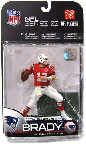 McFarlane Toys NFL New England Patriots Sports Picks Series 22 Tom Brady Action Figure [Red AFL Jersey]