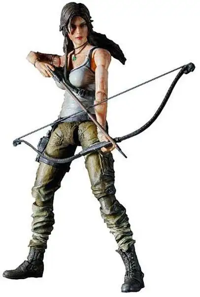 Tomb Raider Play Arts Kai Lara Croft Action Figure [2013 Version]