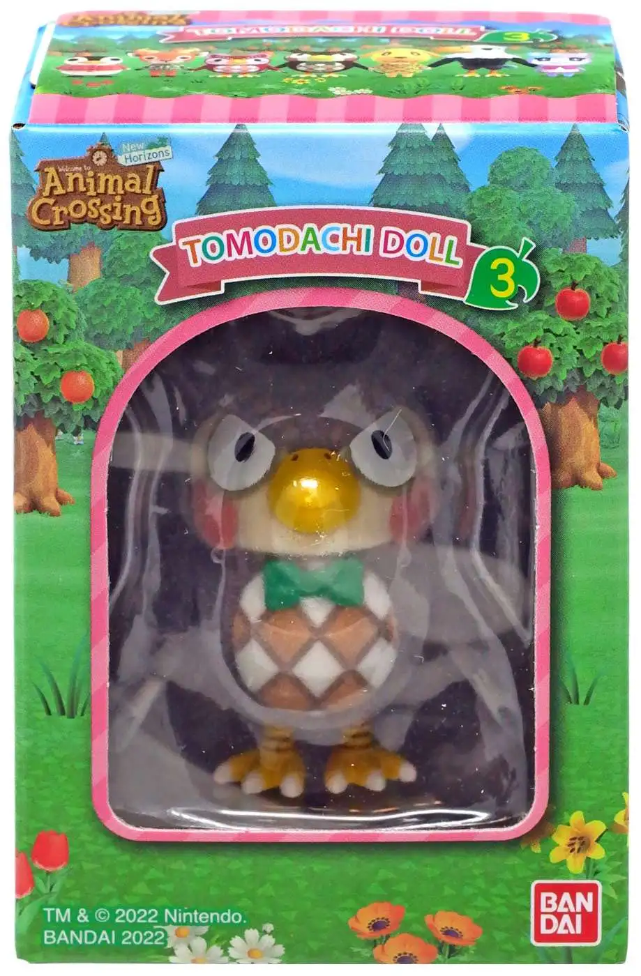 Bandai Animal Crossing New Horizons Shokugan Tomodachi Doll Blind Box  Volume 3