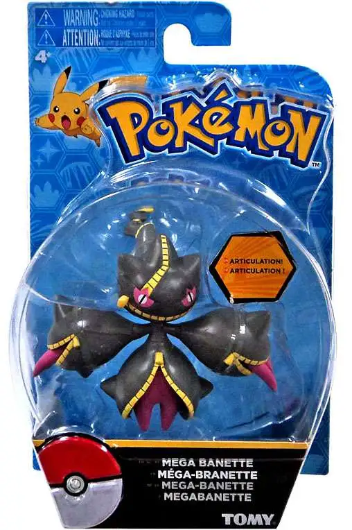 Pokemon Action Pose Mega Banette 3-Inch Mini Figure