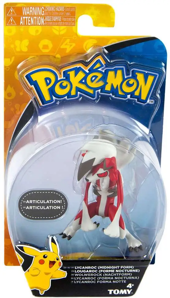 Pokemon Action Pose Lycanroc 3 Mini 