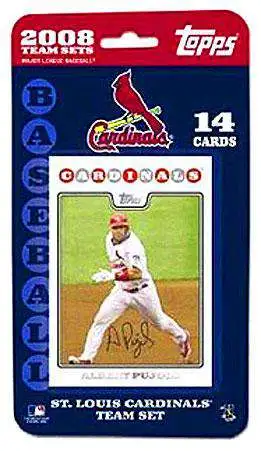 MLB St. Louis Cardinals 2008 Baseball St. Louis Cardinals Trading Card Team  Set Topps - ToyWiz
