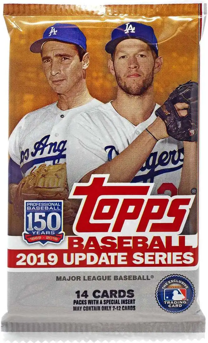 MLB Topps 2019 Update Baseball Trading Card Pack [14 Cards]