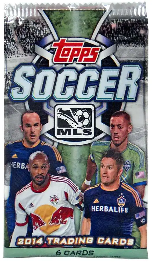 MLS Topps 2014 Soccer Trading Card Pack [6 Cards!]