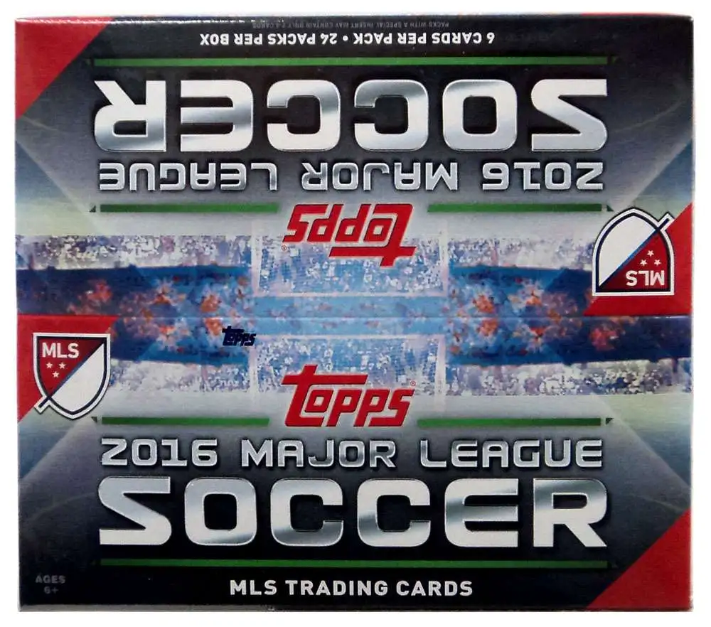 MLS Topps 2016 Soccer Trading Card Box [24 Packs]