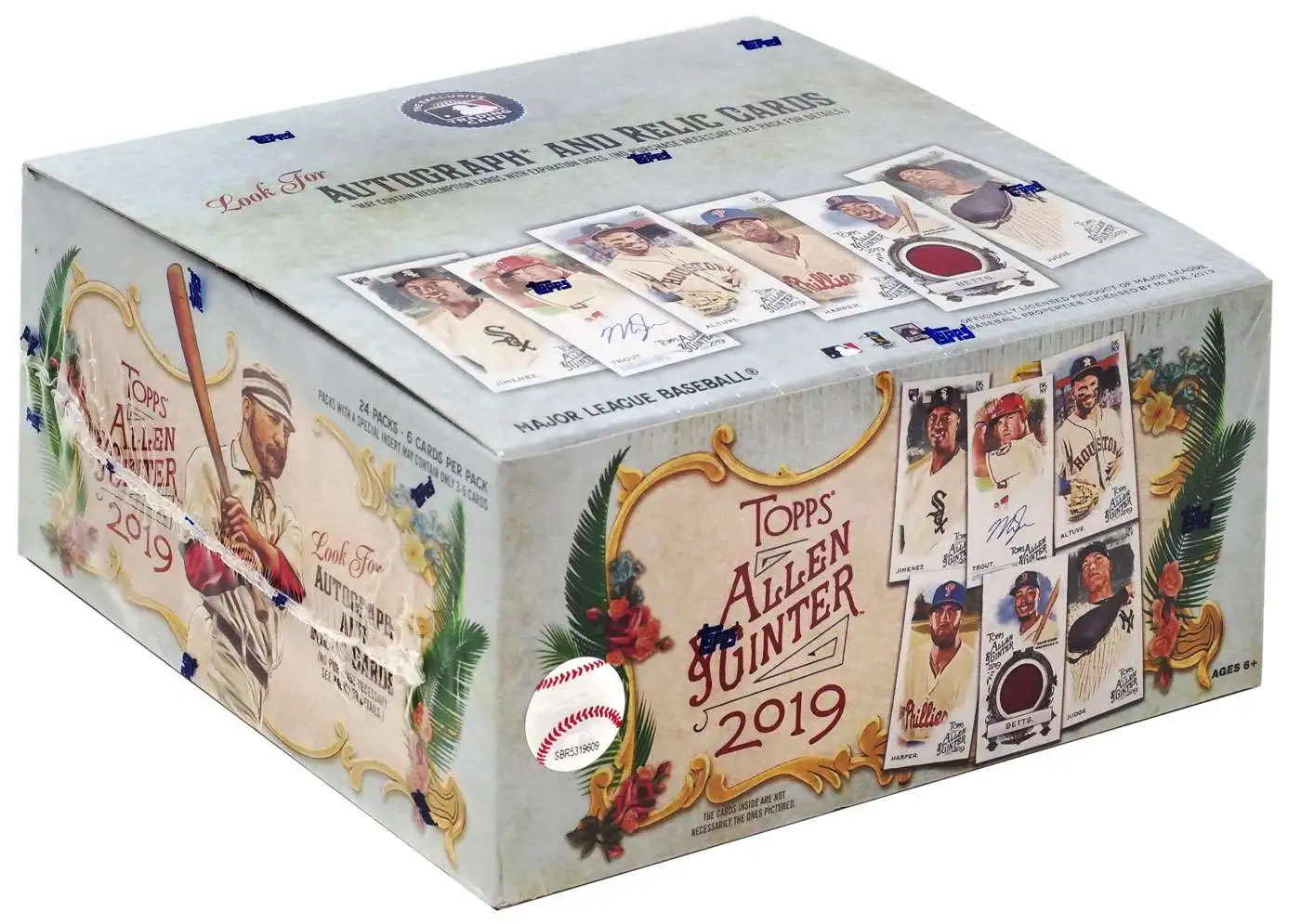 2019 Topps Allen & Ginter Retail Box 24 Packs/6 Cards 