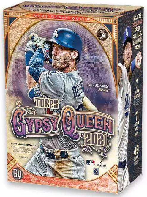 MLB Topps 2021 Gypsy Queen Baseball Trading Card BLASTER Box [7 Packs]
