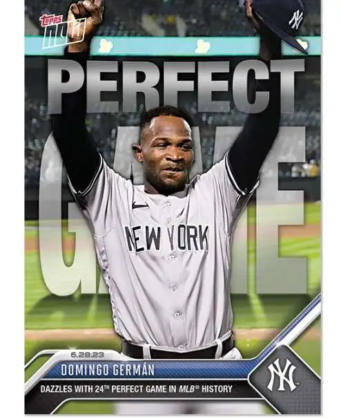 2023 Topps Now PERFECT GAME #506 Domingo German New York Yankees