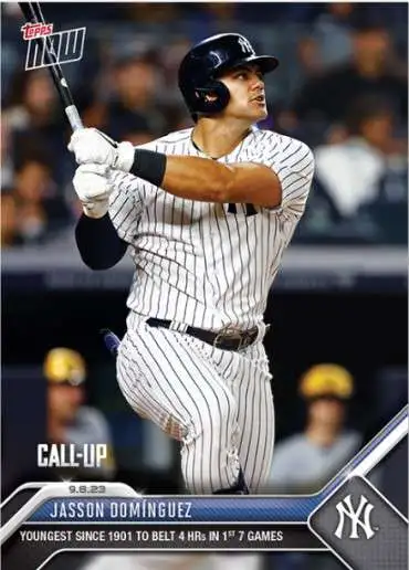 MLB New York Yankees 2023 Topps Now Baseball Single Card
